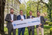 Thüga SmartService und BlueMetering: Partnerschaft für einen sicheren Smart-Meter-Rollout.